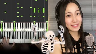 I played Spooky Scary Skeletons for my GF to Sing [upl. by Farika]