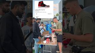 Buying Jordan 1 Patent Bred at Sneakercon Brooklyn 📉 sneakerhead jordan buying reselling [upl. by Nylissej705]