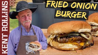 Fried Onion Burger  Famous Oklahoma Fried Onion Burger Recipe [upl. by Llehcar]