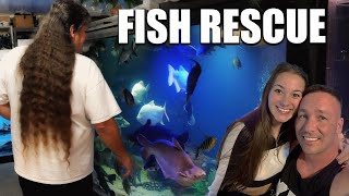 Aquariums Unfiltered  Episode 8  Ohio Fish rescue  The king of DIY [upl. by Adair779]