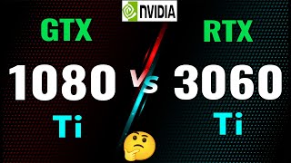 GTX 1080 Ti vs RTX 3060 Ti Tested in 10 Games at 1080p [upl. by Adniroc]