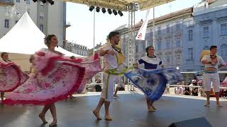 Brazilian dance  GEM Crissiumal Brazil in Zagreb Croatia [upl. by Lancaster]