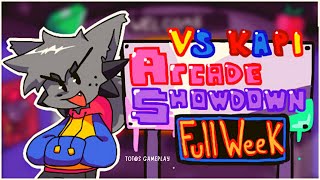 VS KAPI Full Week  Arcade Showdown Friday Night Funkin Mod  hard [upl. by Grady]