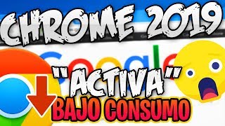 Google Chrome 2019 110 RAPIDO ⚡  ACTIVA Menos Memoria RAM  SOLUCION [upl. by Marentic659]