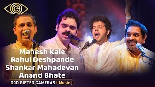 Rahul Deshpande  Mahesh Kale  Shankar Mahadevan  Best Of God Gifted Cameras [upl. by Assirralc]