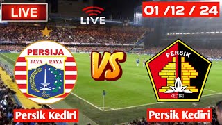 Live Persija Jakarta Vs Persik Kediri [upl. by Ytirahc395]