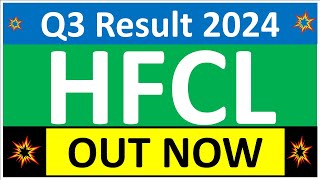 HFCL Q3 results 2024  HFCL results today  HFCL Share News  HFCL Share latest news today [upl. by Vanhook883]