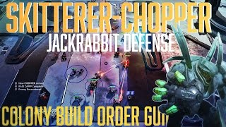 Halo Wars 2 SkittererChopper Defensive Build with Colony DLC [upl. by Tyrone]