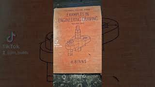 Day 16 of drawing everything from a 1950s textbook 16 cad drawing engineering sketchythings [upl. by Tripp]