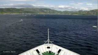 Hurtigruten Minutt for Minutt  the complete voyage in 37 minutes [upl. by Oemor467]