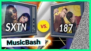 SXTN VS 187 ultimatives Battle  Musicbash [upl. by Nnairak]