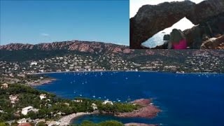 Ballade Découvrir Saint Raphael  Dramont Randonnée Golfe Agay et Massif Esterel [upl. by Machute]