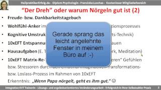 Methoden der integrativen Kognitiven Verhaltenstherapie am Fallbeispiel kurz erklärt [upl. by Yehudit]