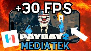 PAYDAY 2 TEST DE RENDIMIENTO EN RYUJINX CON UN MEDIATEK HELIO G99 [upl. by Ezra]