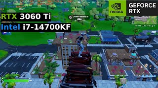 RTX 3060 TI  I714700Kf  Fortnite Chapter 2 Remix  Benchmark  low meshes [upl. by Erie]