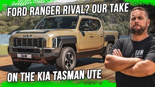 2025 Kia Tasman Ute Review – Is It Ready to Challenge the Ranger and Hilux [upl. by Hayikaz]