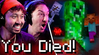 Ryan Plays Minecraft For The First Time Shane Is There Too • Survival Mode [upl. by Delila]