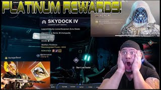 Easy Platinum Rewards Skydock lV Solo Legend Lost Sector Destiny 2 Exotic Farm [upl. by Giselbert]