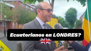 Ecuadorians in LONDON Celebrate Independence Day with a BANG [upl. by Elleuqar]