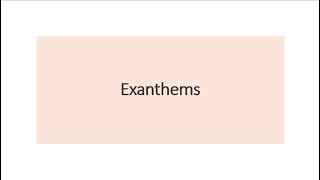 Lec 3  Pediatric Major  Group B   Dr Rima   Exanthems [upl. by Atnauqal]