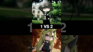 1 or 2 gacha gachalife gachameme gachalifememe gachatrend gachatiktok gachaedit shorts [upl. by Leahcimaj]