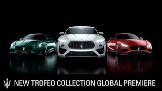 New Maserati Trofeo Collection Global Premiere [upl. by Ainnat]