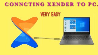 SIMPLE CONNECT XENDER FROM 📲 TO 🖥️💻 VERY EASY BEST TIP YOU WILL XENDER TUTORIAL [upl. by Haley]