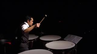 Timpani Solo Episode quotONEquotExcerpt [upl. by Neemsay]