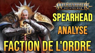 WARHAMMER SPEARHEAD  ANALYSE FACTION DE LORDRE [upl. by Aretina]