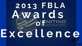 2013 FBLA NLC  Awards of Excellence Ceremony [upl. by Wendell]