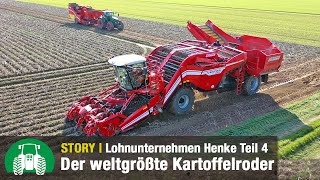 Lohnunternehmen Henke – Kartoffelroden amp Körnermais  ua Grimme Ventor und Claas Lexion  Teil 4 [upl. by Ardnaet]