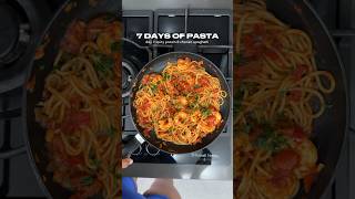 day 1spicy prawn and chorizo spaghetti 🍝full recipe on insta pastarecipe mealideas highprotein [upl. by Rianna696]