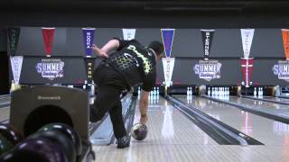 Xtra Slow Motion  Tom Daughertys Bowling Release [upl. by Swithbert]