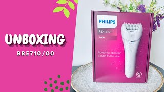 UNBOXING DEPILADORA PHILIPS BRE71000  SaMi Beauty [upl. by Nesyt]