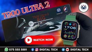 T900 Ultra 2 Smart Watch  📲📞 075 555 5881  219 Inch Infinite Display  Series 9  Unboxing [upl. by Joshi]