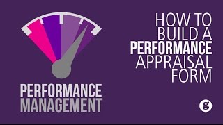 How to Create a Performance Appraisal Form [upl. by Dorren]