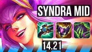 SYNDRA vs YONE MID  1236 Dominating  KR Master  1421 [upl. by Aed27]