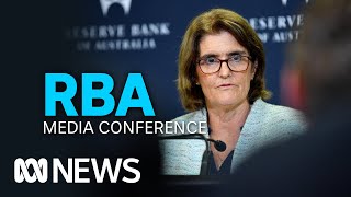 IN FULL RBA Governor Michele Bullock on decision to leave cash rate on hold  ABC News [upl. by Nilekcaj857]