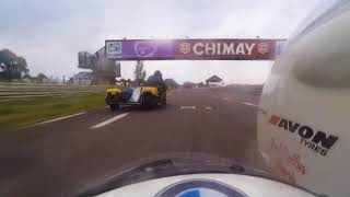 Chimay 2018 Race 1 G2 BMW sidecar onboard 750 [upl. by Laurel]