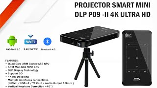 REVIEW  Proyektor Portable DLP P09II PLEASE CLICK SUBSCRIBE amp LIKE [upl. by Ahsets718]