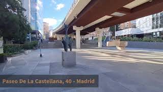 Museo de Escultura al Aire Libre en Paseo de la Castellana⎮Los mejores sitios de la ciudad de Madrid [upl. by Saree396]