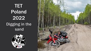 Trans Euro Trail  TET Poland 2022  RTWriders [upl. by Nawd28]