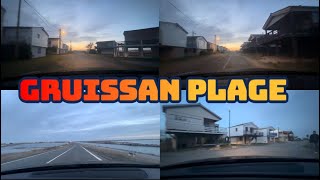 GRUISSAN PLAGE DES CHALETS SUR PILOTIS EN VOITURE ROADTRIP VLOG TOURISME [upl. by Pearline513]