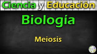 MEIOSIS  BIOLOGÍA 1  CampE [upl. by Partridge]