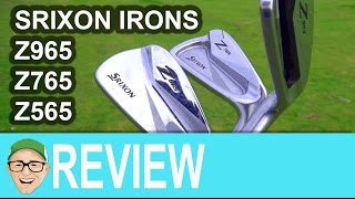 SRIXON Z965 Z765 Z565 IRONS [upl. by Fowle]