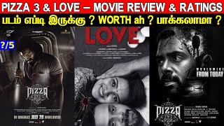 2 In 1 Review  Pizza 3 amp Love  Movie Review amp Ratings  Padam Worth ah [upl. by Aihsilef]