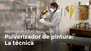 Pulverizador de pintura La técnica  Restaurar muebles [upl. by Nitsuj273]