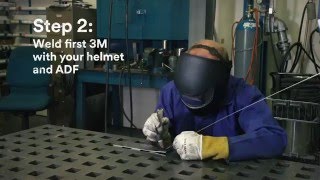 Speedglas Welding Helmet 9100XXi TrueView Fine Lines Demo [upl. by Amari]