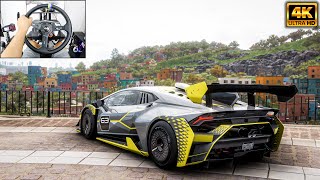 1226HP Lamborghini Huracán Super Trofeo Evo  Forza Horizon 5  Logitech g29 gameplay [upl. by Eniarrol152]