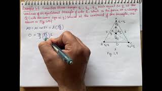 Consider three charges q1 q2 q3 each equal to q at the vertices of an equilateral triangle of sid [upl. by Husha567]